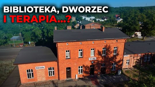 Biblioteka, dworzec i... terapia? Niezwykłe warsztaty w Korzybiu