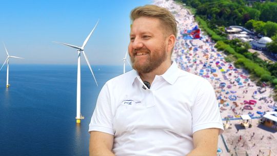 Farma DOBREJ ENERGII⚡Rozmowa z Prezesem PGE Baltica na usteckiej plaży! 🏖️