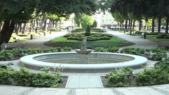 Fontanny w końcu działają 