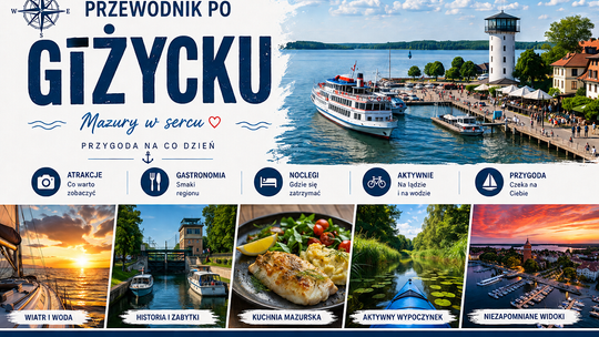 Giżycko – idealne miejsce na aktywny wypoczynek i relaks