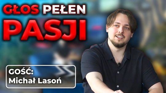 🎙️ Głos pełen pasji – spotkanie z Michałem Lasoniem 🎶✨