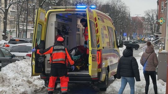 Gołoledź paraliżuje Słupsk