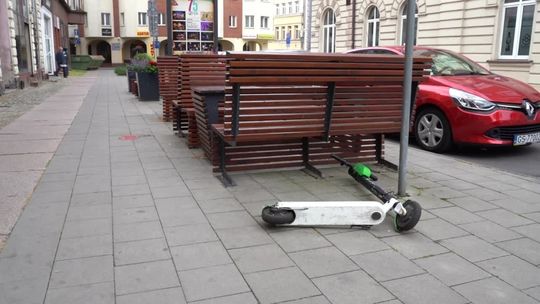 Kłopotliwe hulajnogi