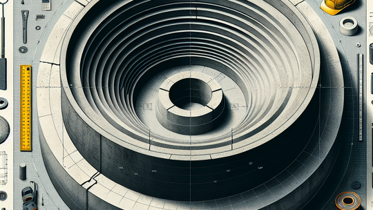 Kompleksowy przewodnik po kręgach betonowych: Właściwości, zastosowania i wymiary