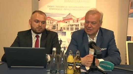 "Konferencja prasowa Czarnych Słupsk"