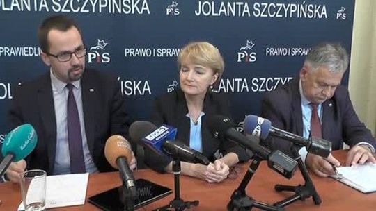 "Konferencja prasowa Prawa i Sprawiedliwości" 11.10.2017