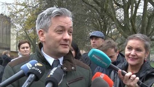 "Konferencja prasowa Prezydenta Słupska" 08.11.2017