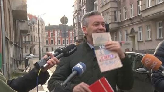 "Konferencja prasowa Prezydenta Słupska" 27.11.2017