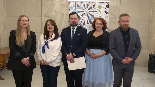 Konferencja prasowa ws.zmiany granic administracyjnych Miasta Słupska