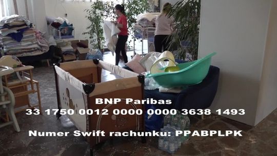 Konto z pomocą dla uchodźców