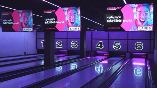 kręgielnia w parku wodnym redzikowo