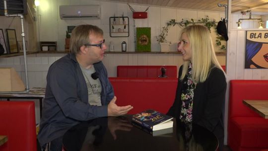 Letnia redakcja TV Słupsk - O książce i biegowych rekordach 