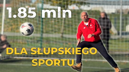 Minister sportu w Słupsku: 1,85 mln zł na budowę NOWEGO Pełnowymiarowego BOISKA