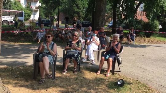 Muzycznie w parku Waldorffa