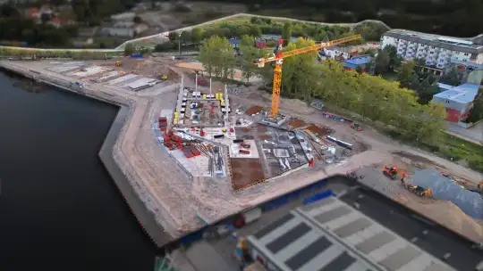 Nadzieja na rozwój Ustki – baza operacyjno-serwisowa PGE Baltica rośnie w oczach