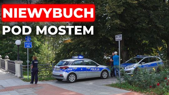 🚨 Niewybuch pod mostem w Słupsku. Policja ostrzega: nie dotykaj i nie przenoś!