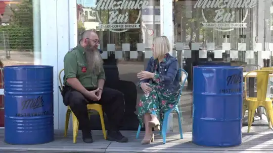 O wakacjach harcerzy że Słupska i ich planach na rok szkolny