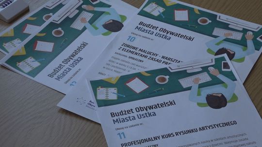 ustczanie głosują w budżecie obywatelskim