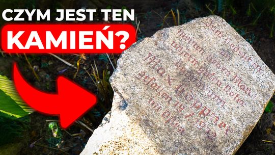 🪨 Odkryto kamień, który przetrwał wojnę i komunizm
