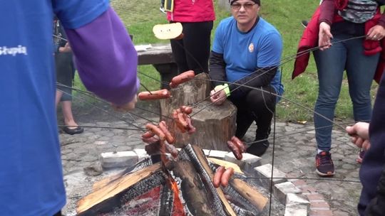 Płynęli, maszerowali i sprzątali Słupię