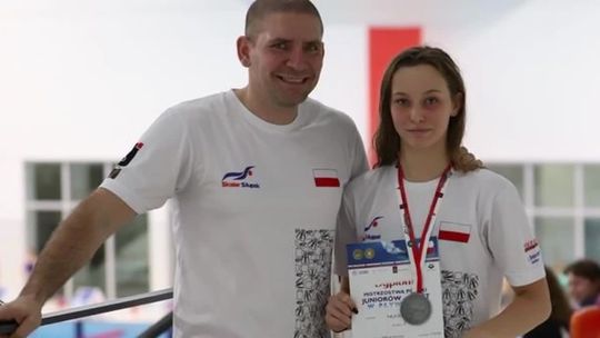 Pływali na medal