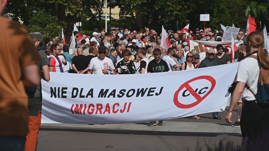 Przeciwni masowej imigracji