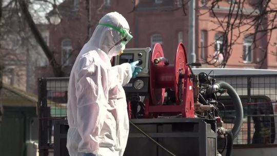 Przystanki zdezynfekowane