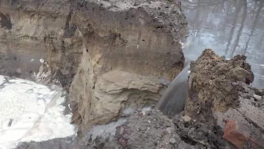 Rury nowocześnie pod rzeką