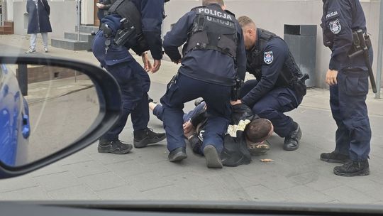 zatrzymany nożownik