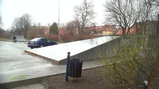 Skatepark prawie gotowy