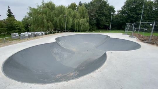 Skatepark w przebudowie
