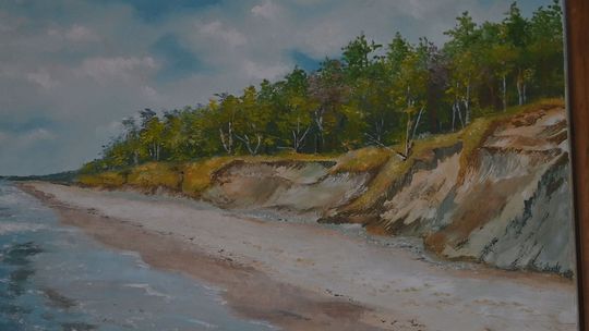 Słowiński Park na płótnie