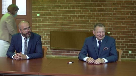 Ślubowanie burmistrza