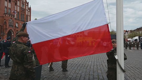 Słupsk w barwach biało-czerwonych