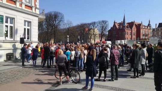 Słupszczanie za nauczycielami