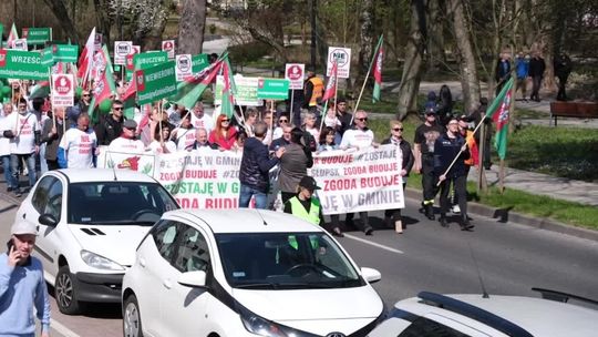 Spacer w obronie sołectw