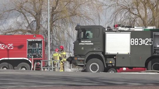 Spłonął pustostan