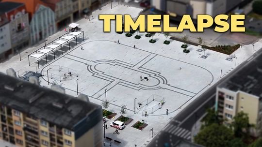 💡 TAK ODMIENILI CENTRUM SŁUPSKA! 🧱📸 Zobacz timelapse rewitalizacji Starego Rynku ⏳