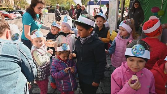 Urodzinowa impreza Ziemi w centrum Słupska