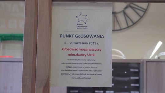 Ustczanie głosują
