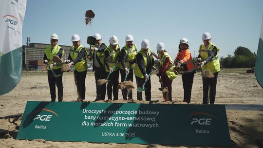 Ustka stawia na wiatr