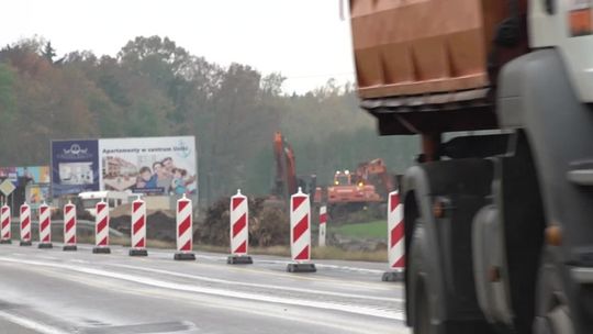 Utrudnienia na trasie do Ustki