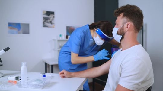  Wielu chętnych na szczepienia