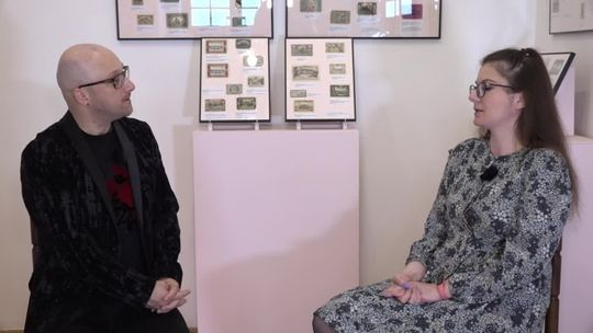 Wiosenna redakcja TV Słupsk - O wystawie pieniądza zastępczego 