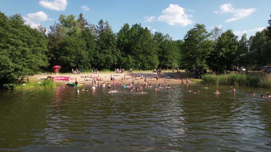 Wojskowa blokada kąpieliska