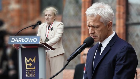 Wręczenie Nagrody Króla Eryka. Michał Żebrowski wygłosił laudację dla Very Jourovej!