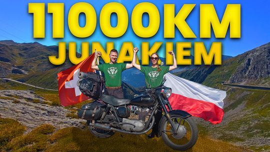 ZABYTKOWY JUNAK DO AFRYKI! 11 000 KM, 35 DNI i ZERO AWARII | Motocyklowa Wyprawa Życia 🏍️🔥