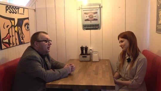 Zimowa redakcja TV Słupsk 