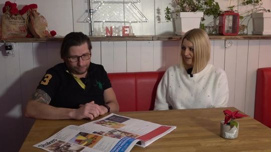 Zimowa redakcja TV Słupsk - Co się zmieni w Milkshake Barze po nowym roku. 