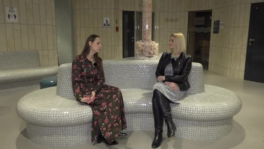 Zimowa redakcja TV Słupsk - Dzień Kobiet w świecie saun parku wodnego Trzy Fale